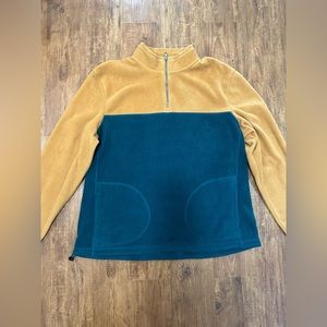 Urban pipeline men’s XL quarter zip two tone pull over jacket